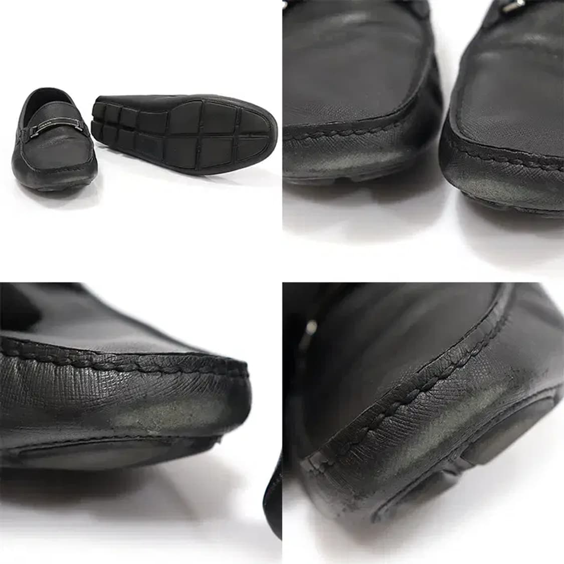 프라다 2DD159 블랙 사피아노 드라이빙 슈즈 로퍼 EP22764PR 상품이미지6