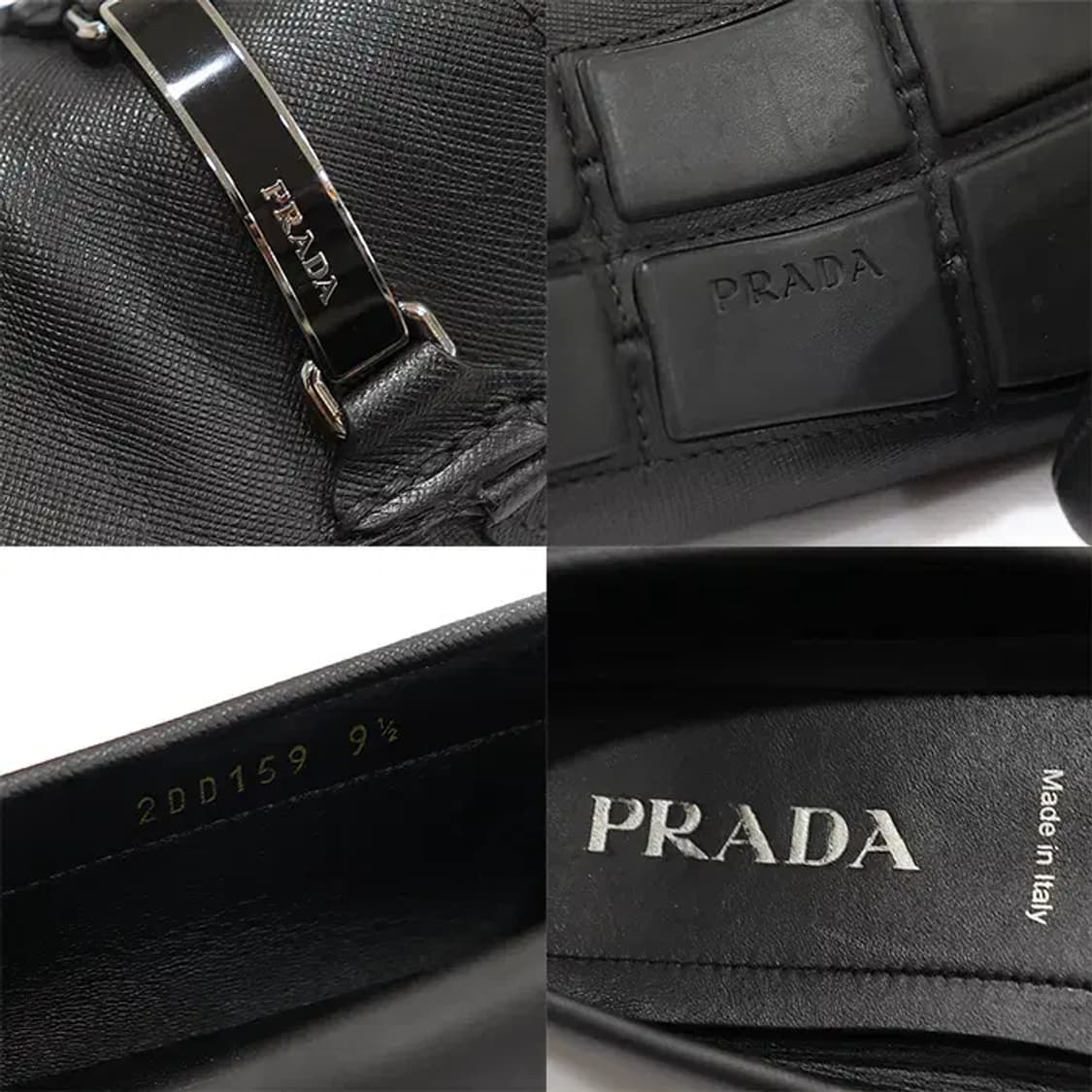 프라다 2DD159 블랙 사피아노 드라이빙 슈즈 로퍼 EP22764PR 상품이미지7
