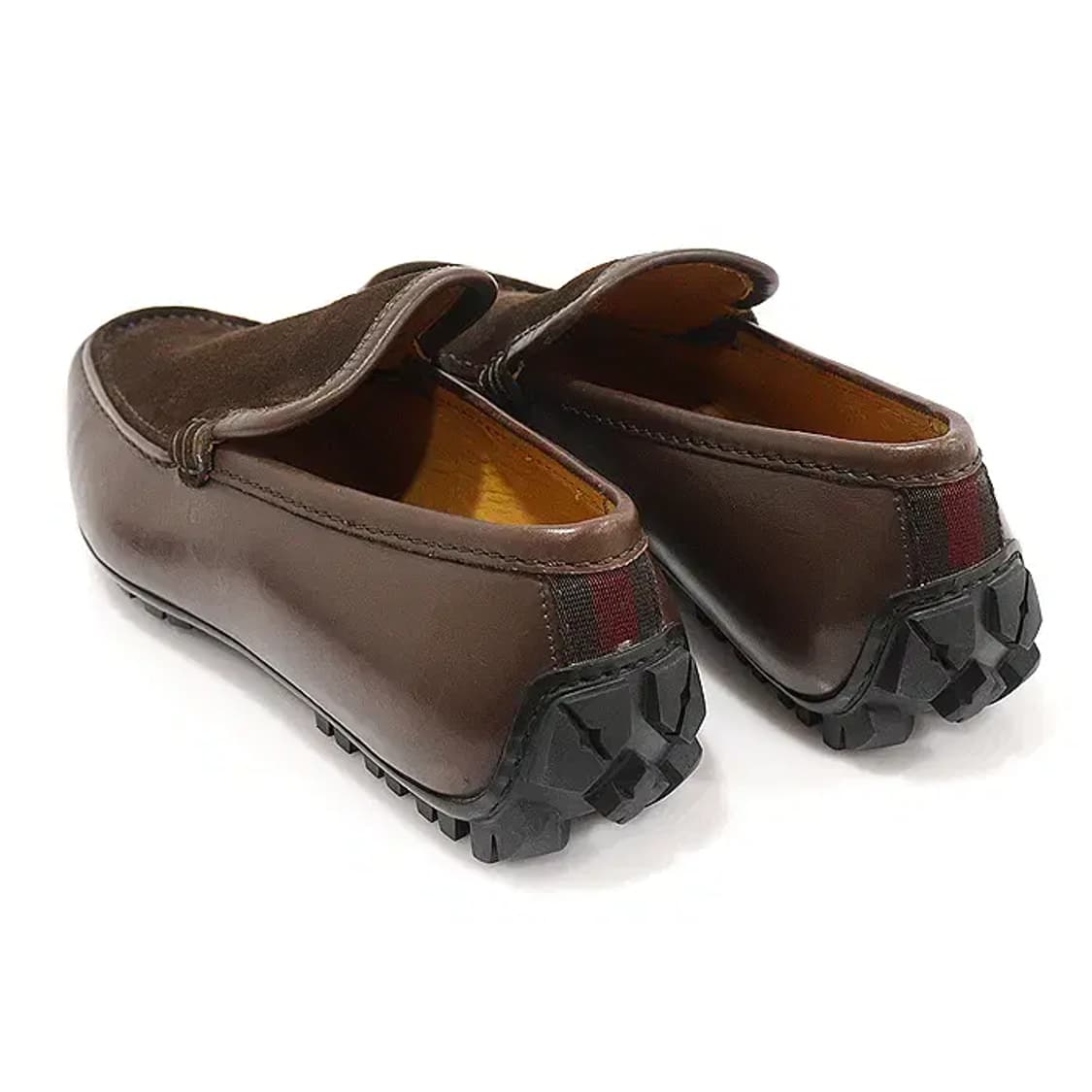 구찌 147764 브라운 스웨이드 드라이빙 남성 로퍼 EP65268GU 상품이미지5