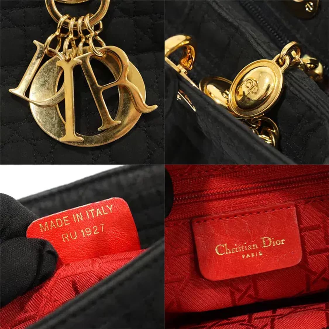 디올 CAM44570 레이디 디올 더블짚 라지 토트백 EP99465CD 상품이미지7