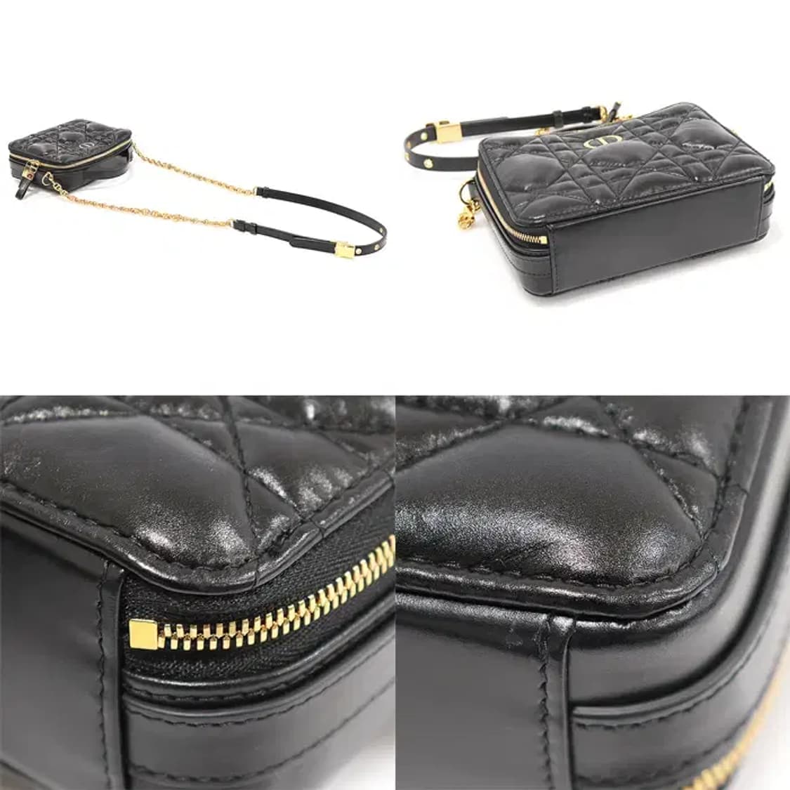 디올 S5140UNGX_M900 카프스킨 카로 박스백 EP84385CD 상품이미지5