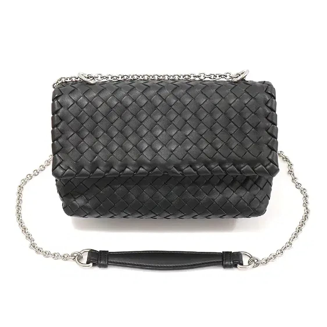 보테가베네타 405739 블랙 올림피아 베이비 숄더백 EP76996BO 상품이미지1