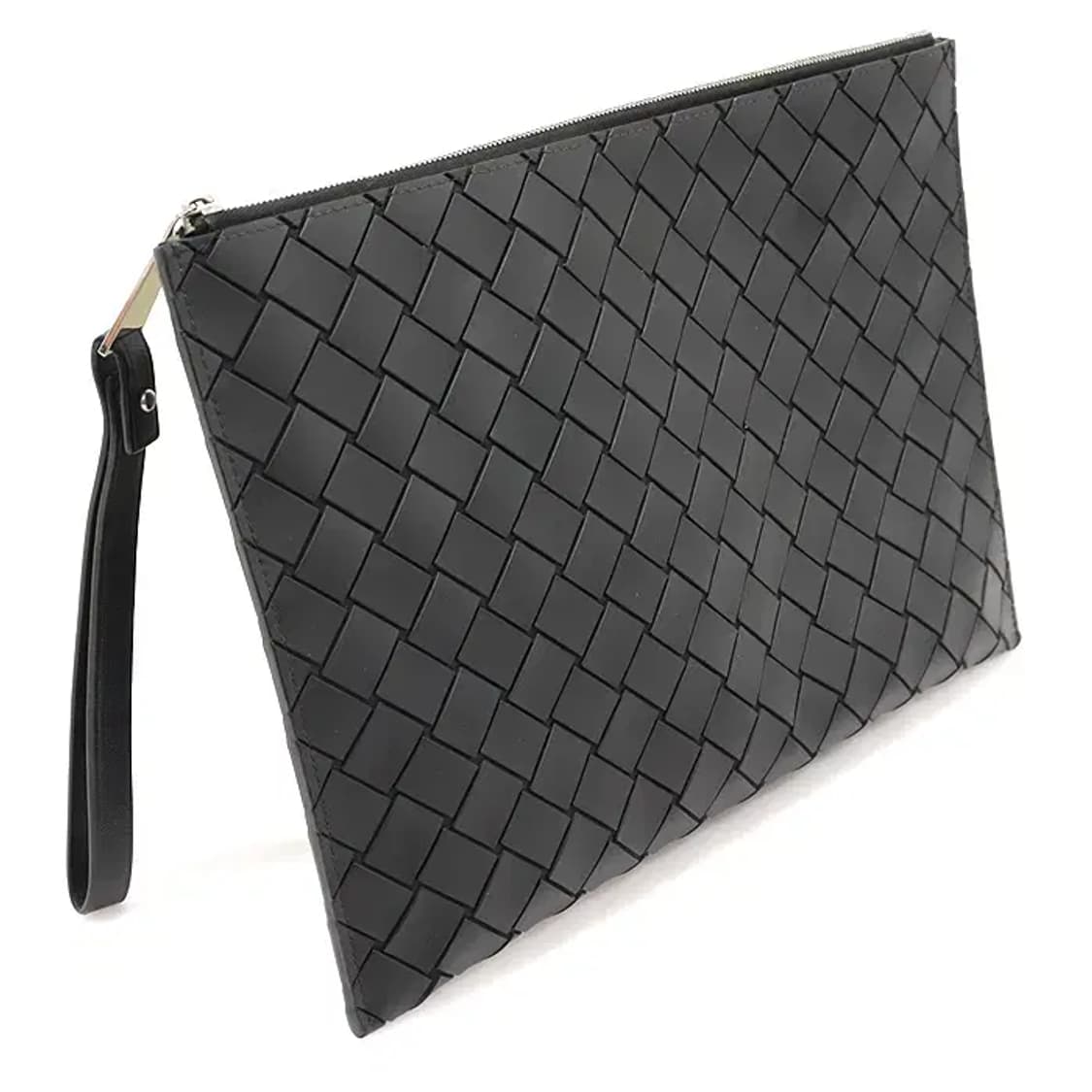 보테가베네타 629898 블랙 러버 미디엄 파우치 EP29003BO 상품이미지3