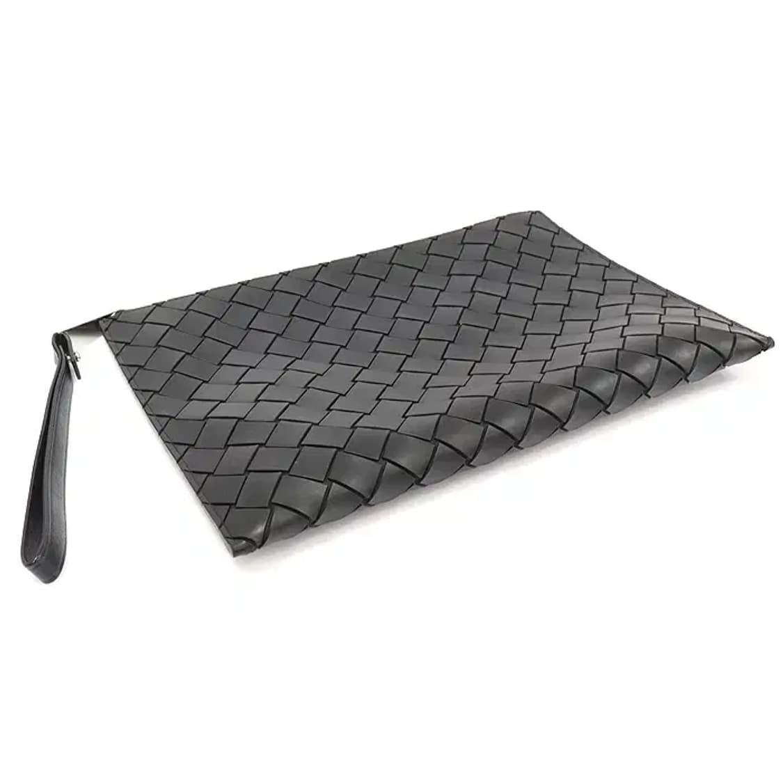 보테가베네타 629898 블랙 러버 미디엄 파우치 EP29003BO 상품이미지5