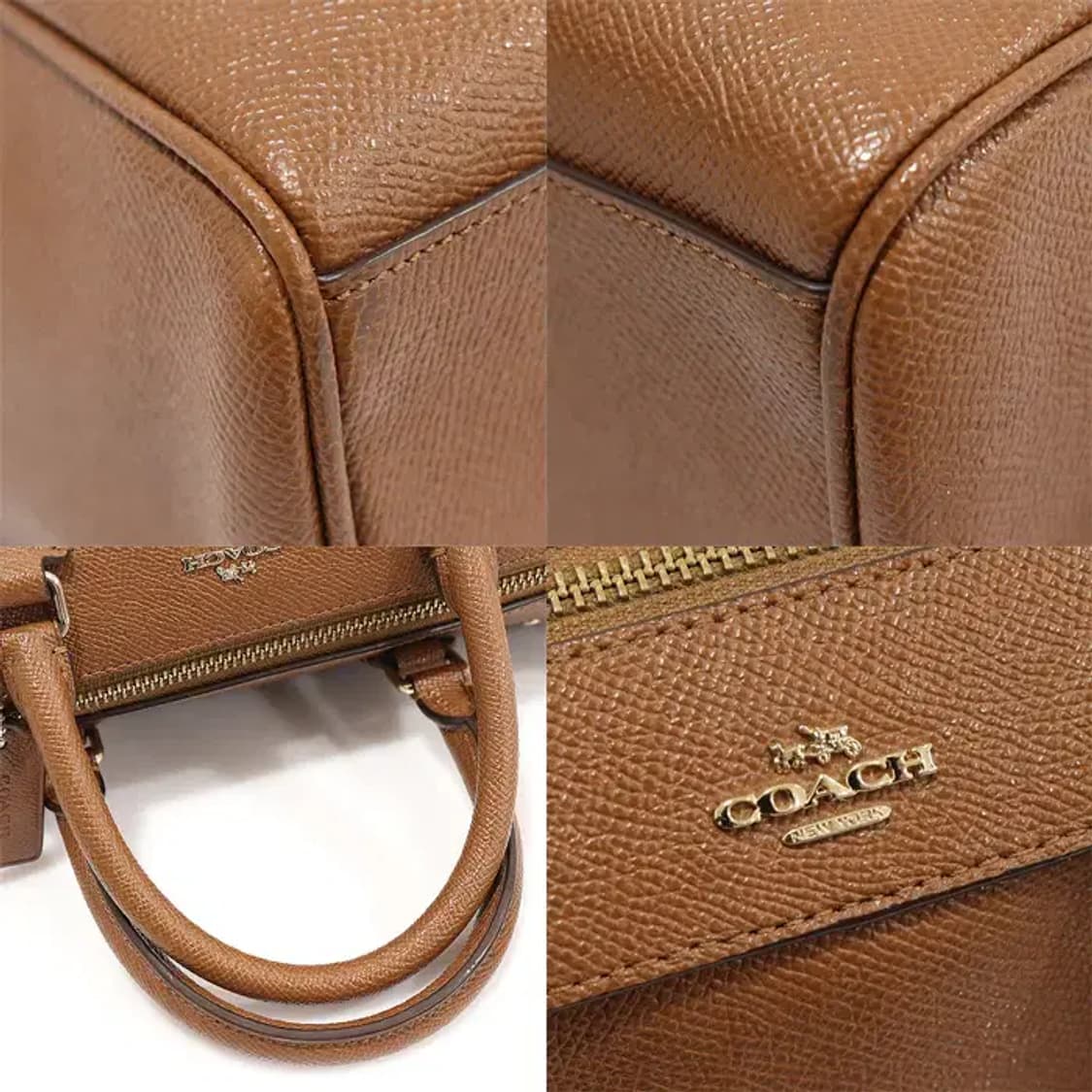 코치 F57521 브라운 레더 미니 베넷 사첼 2WAY EP94406CO 상품이미지6