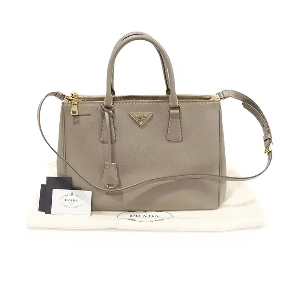 프라다 BN2274 그레이 사피아노 럭스 트라이앵글 EP99904PR 상품이미지2