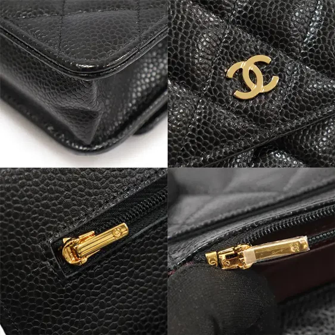 샤넬  AP0250 블랙 캐비어 WOC 체인 크로스백 EP76763CH 상품이미지6