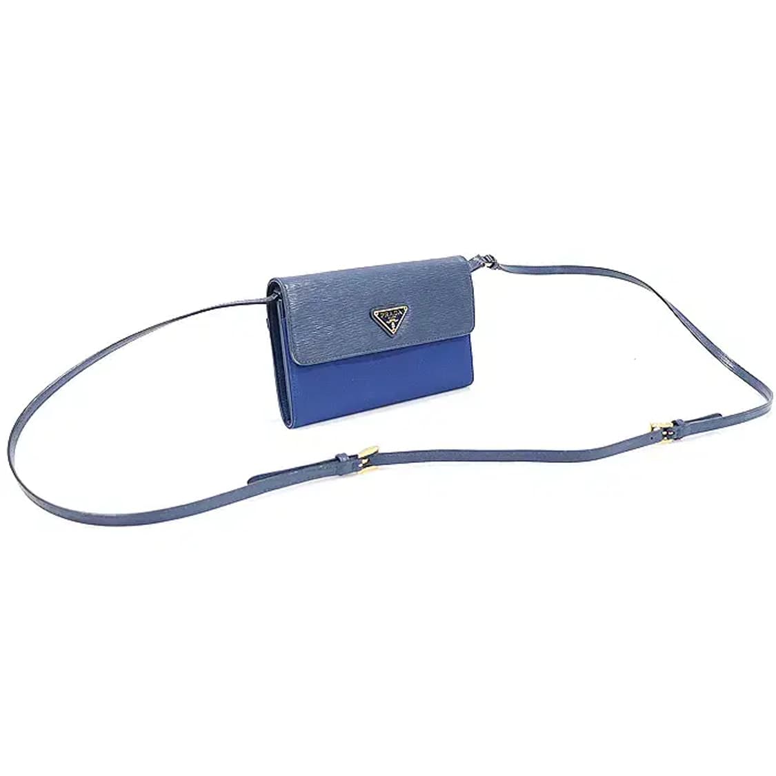 프라다 1MT437 블루 테수토 금장 장지갑 크로스백 EP29912PR 상품이미지2
