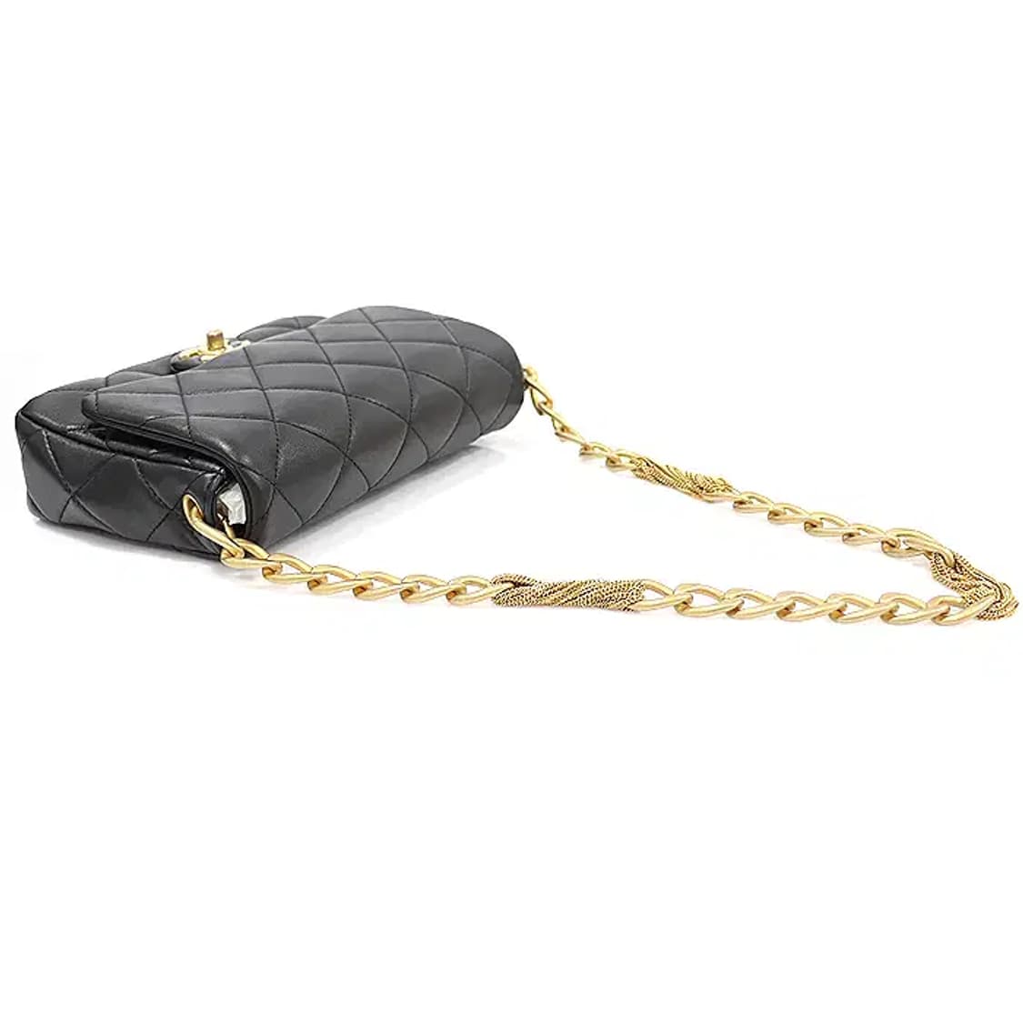 샤넬 AS4231 블랙 램스킨 스몰 플랩 체인 숄더백 EP48707CH 상품이미지4