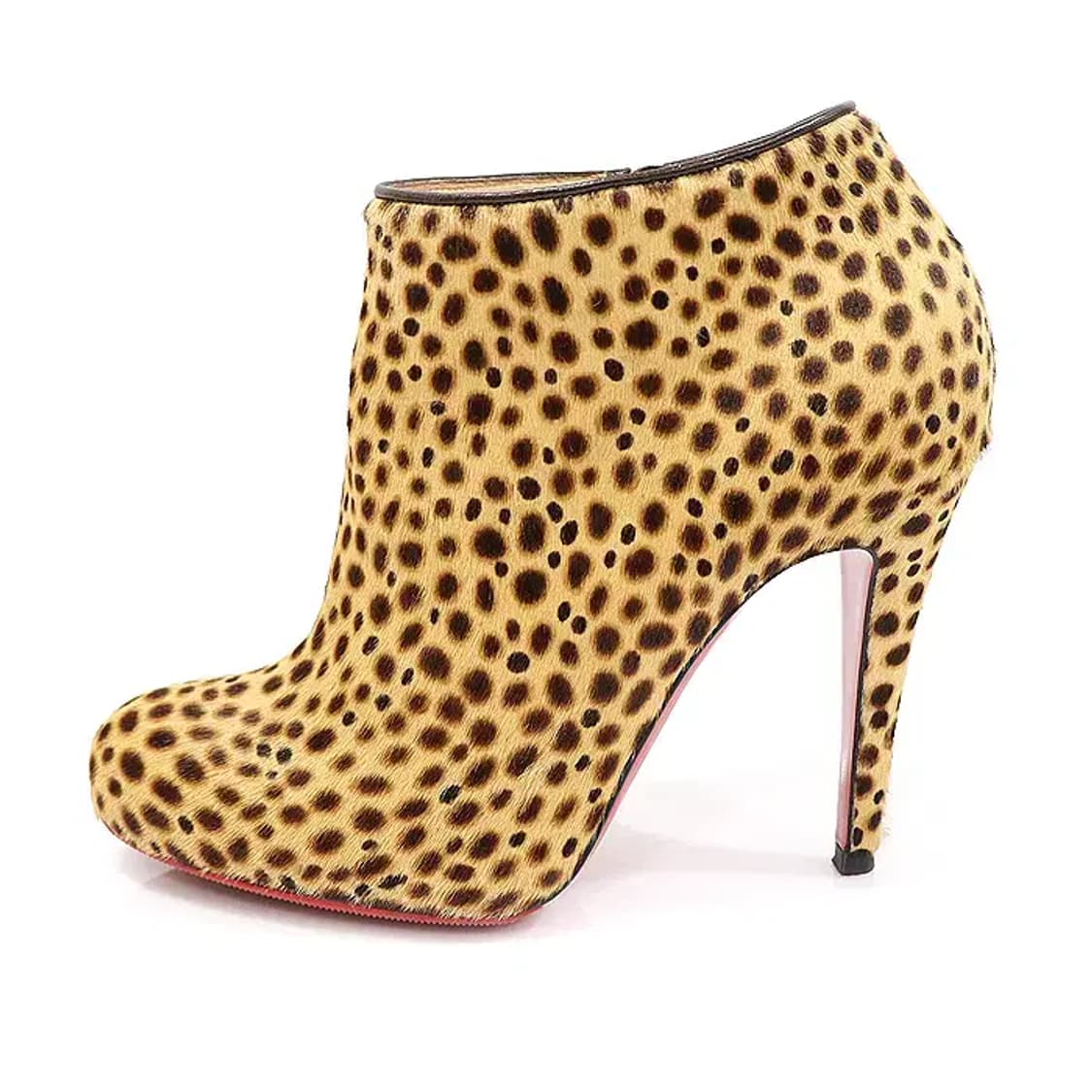 크리스찬루부탱 3120105 레오파드 포니헤어 앵클부츠 CO25477CL 상품이미지4