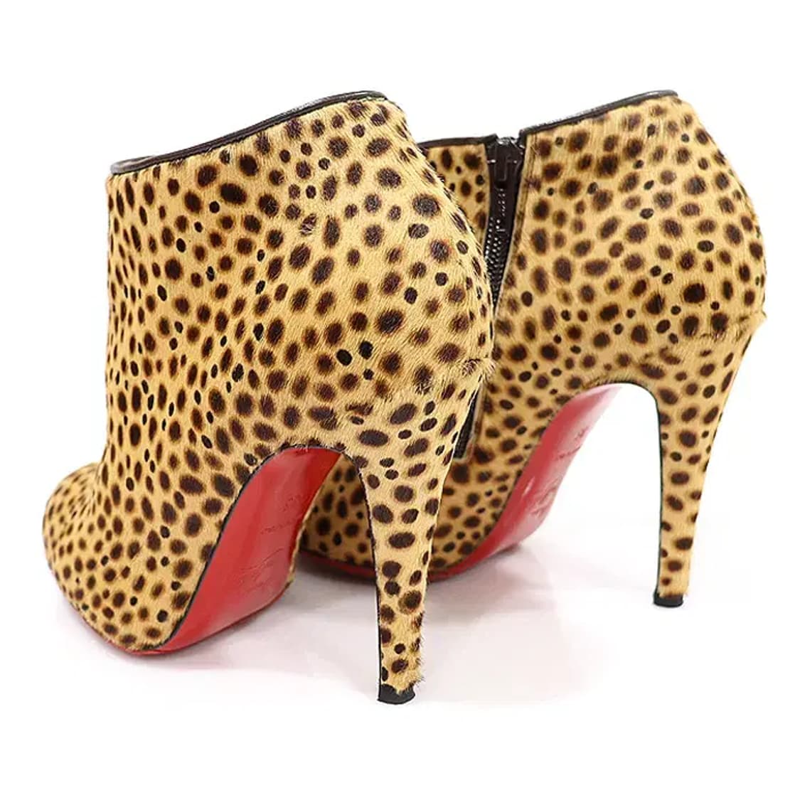 크리스찬루부탱 3120105 레오파드 포니헤어 앵클부츠 CO25477CL 상품이미지5