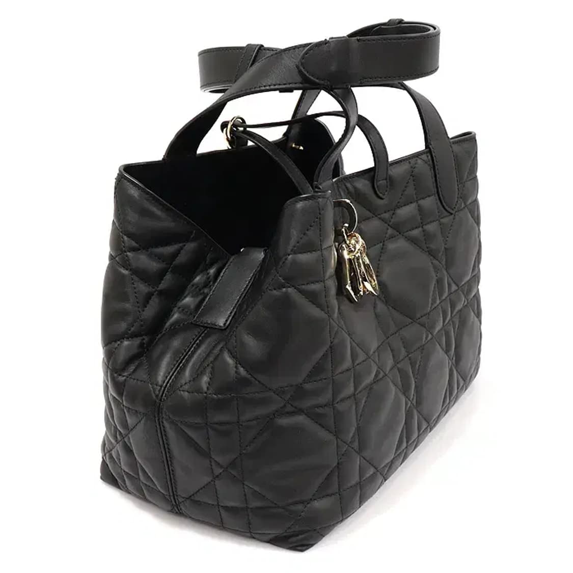 디올 M2821OSHJ 카프스킨 뚜주흐 미듐 토트백 CO82419CDC 상품이미지3