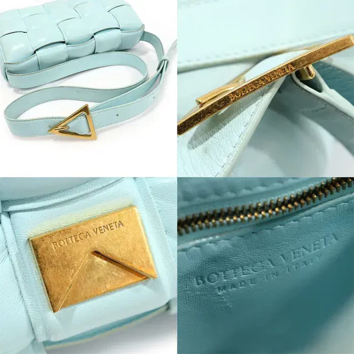 보테가베네타 591970 램스킨 패디드 카세트 크로스백 CO98528BO 상품이미지7