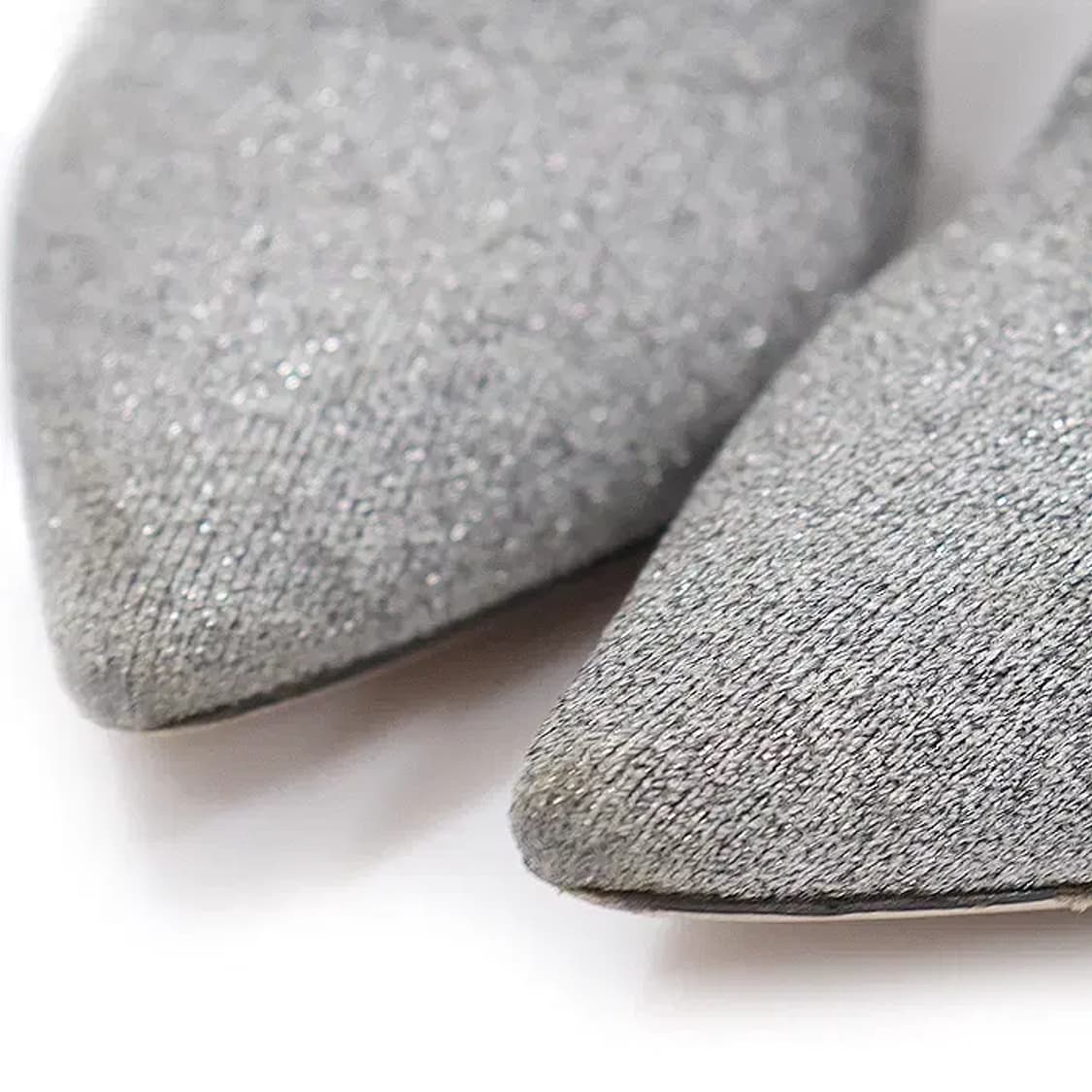 미우미우 5U026C 실버 글리터 니트 삭스 앵클부츠 CO75528MIU 상품이미지6