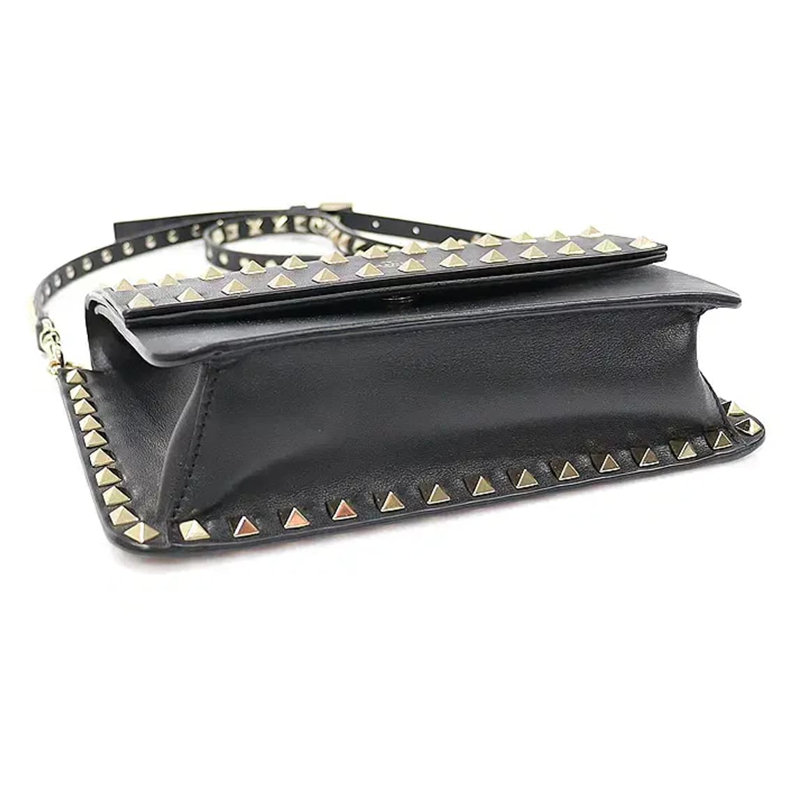 발렌티노 UW2B0E86BOL 블랙 카프스킨 크로스백 CO79431VT 상품이미지5