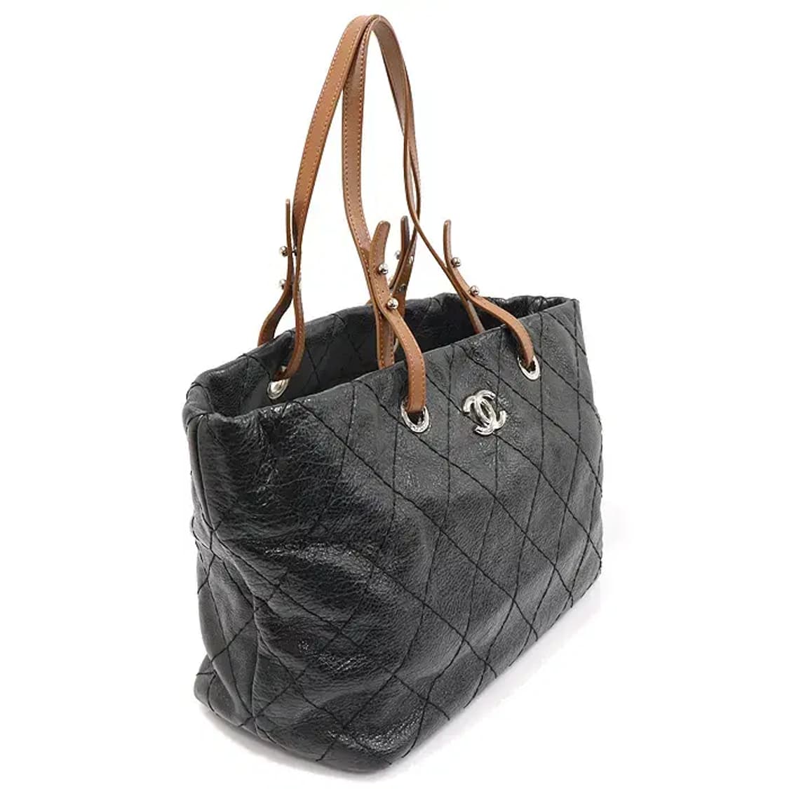 샤넬 A48019 글레이즈드 소프트 카프스킨 숄더백 EP73656CH 상품이미지3