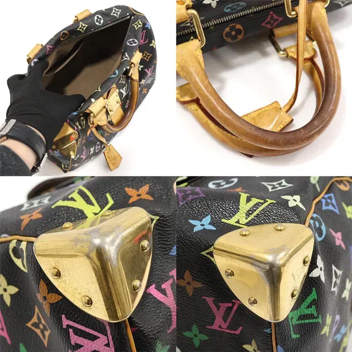 루이비통 M92642 멀티 컬러 스피디 30 토트백 EP66887LV 상품이미지5