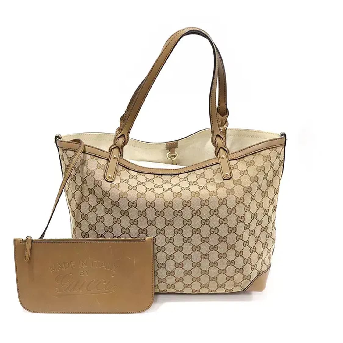 구찌 247209 GG로고 자가드 크래프트 쇼퍼 숄더백 EP92426GU 상품이미지1