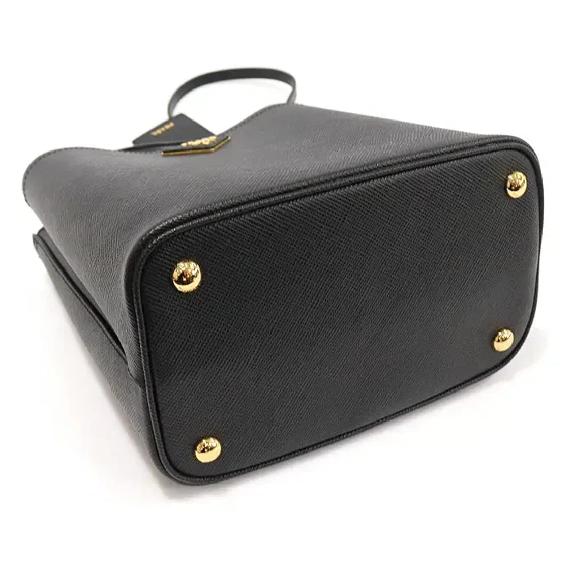 프라다 1BA212 블랙 사피아노 뀌르 파니에 미디움 EP14064PR 상품이미지5