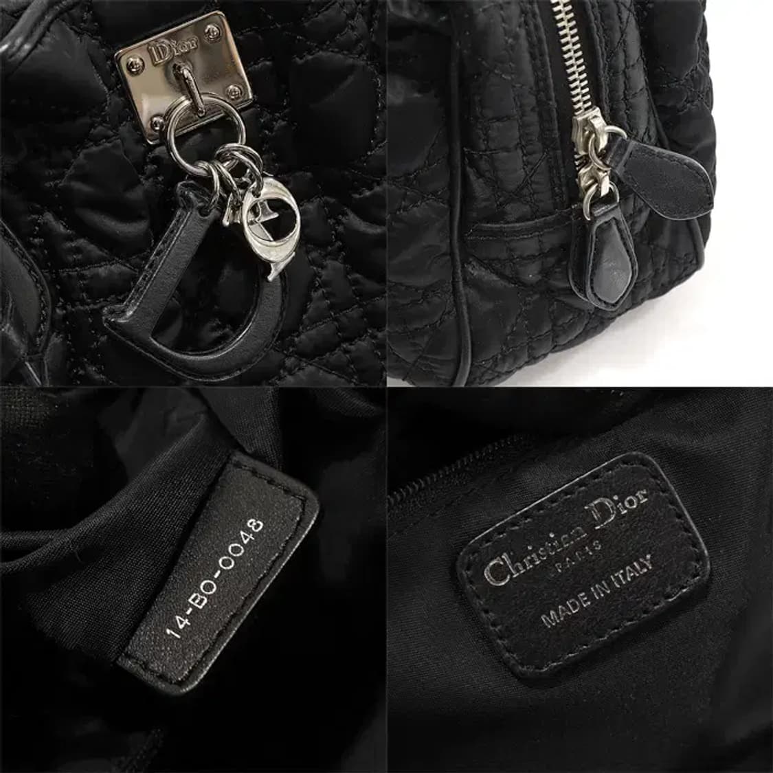 디올 NLM441620 블랙 나일론 까나쥬 스몰 토트백 EP51429CD 상품이미지7