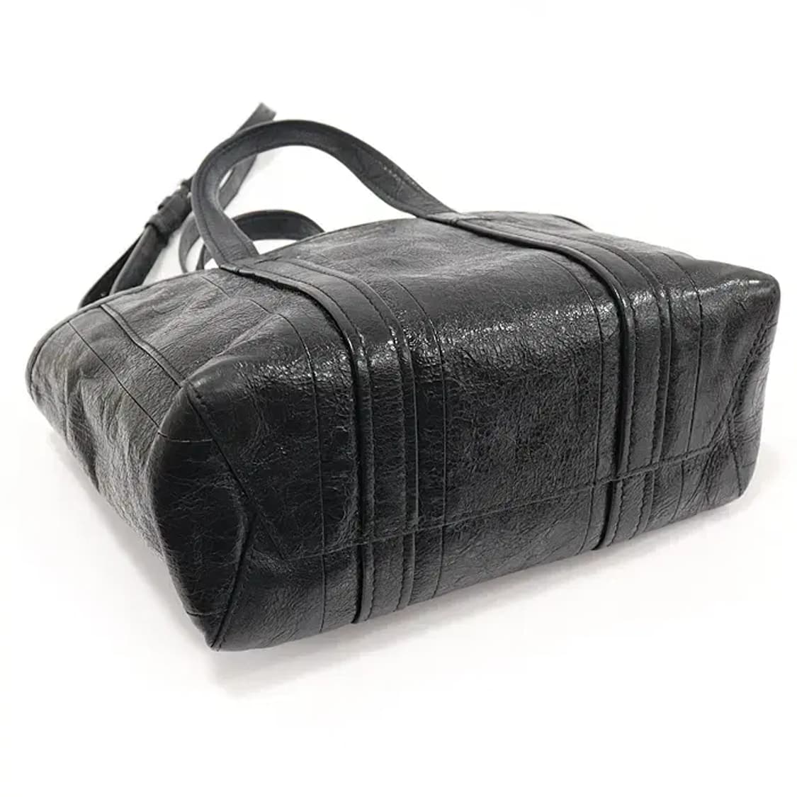 발렌시아가 671404 아레나 램스킨 바베스 스몰 쇼퍼 EP33003BC 상품이미지4