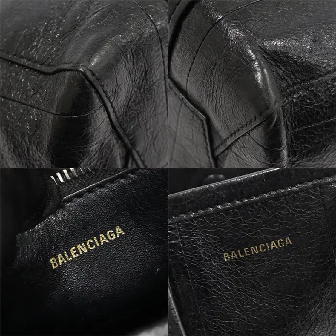 발렌시아가 671404 아레나 램스킨 바베스 스몰 쇼퍼 EP33003BC 상품이미지7