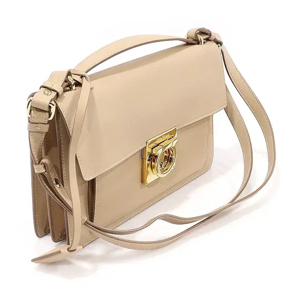 페라가모 21 G179 베이지 카프스킨 에일린 미디움 EP87147FE 상품이미지3