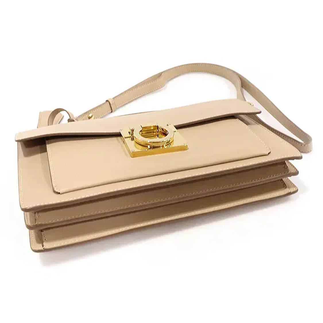 페라가모 21 G179 베이지 카프스킨 에일린 미디움 EP87147FE 상품이미지5