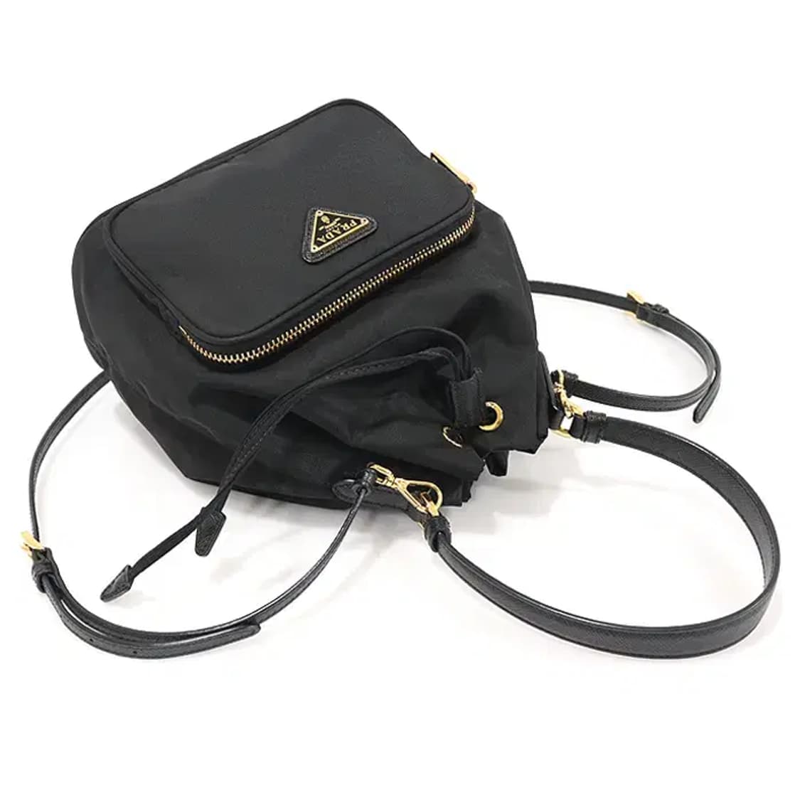 프라다 1BH038 블랙 리나일론 포코노 듀엣 버킷백 EP82597PR 상품이미지4