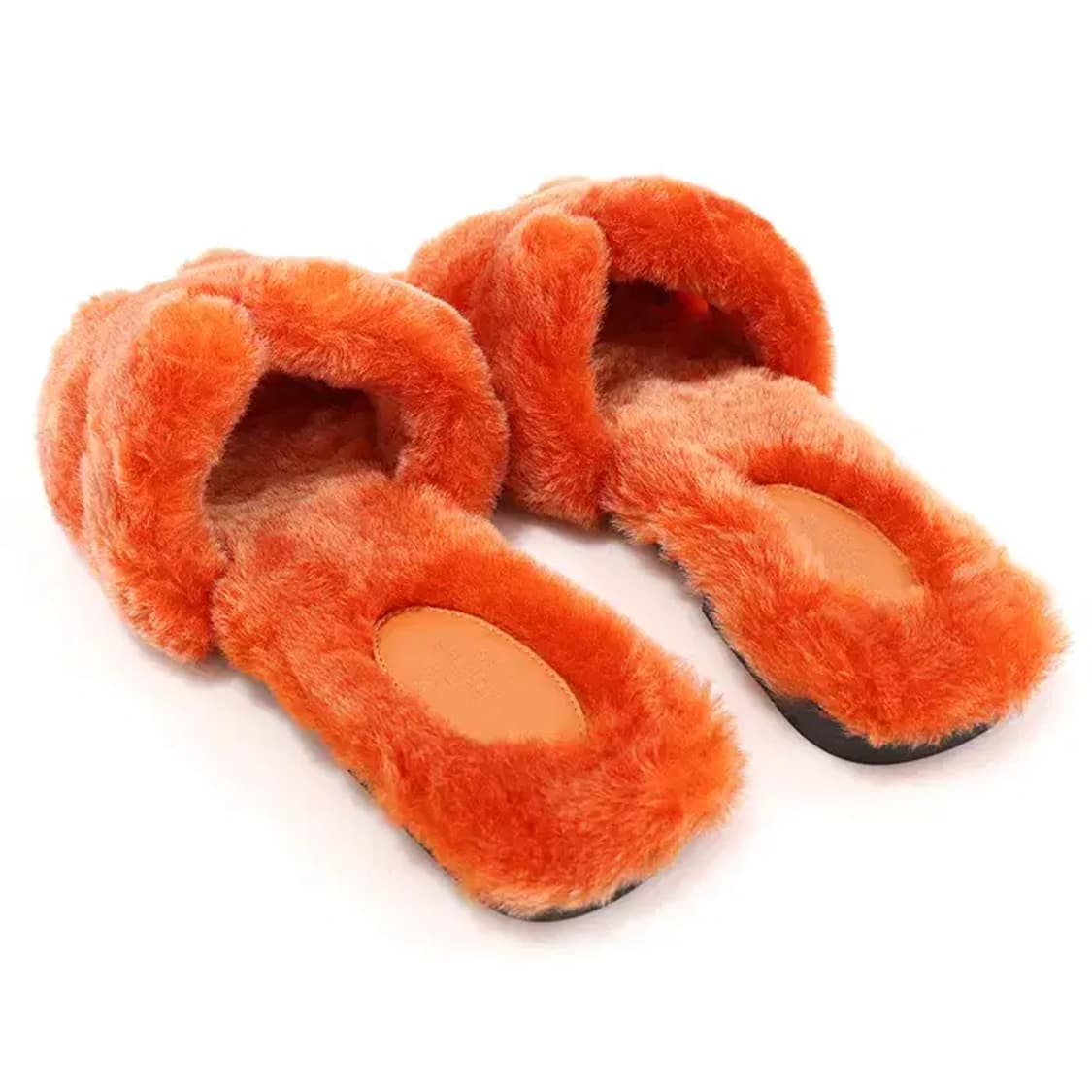 에르메스 H231288Z 시어링 오란 슬리퍼 샌들 37 CO23252HE 상품이미지5