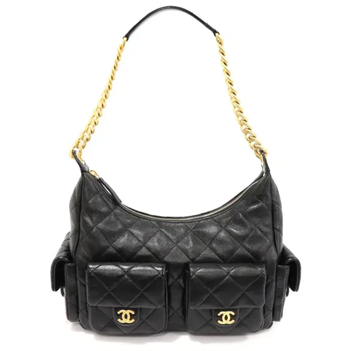 샤넬 AS5302 샤이니 램스킨 맥시 호보 숄더백 CO34211CHC 상품이미지1