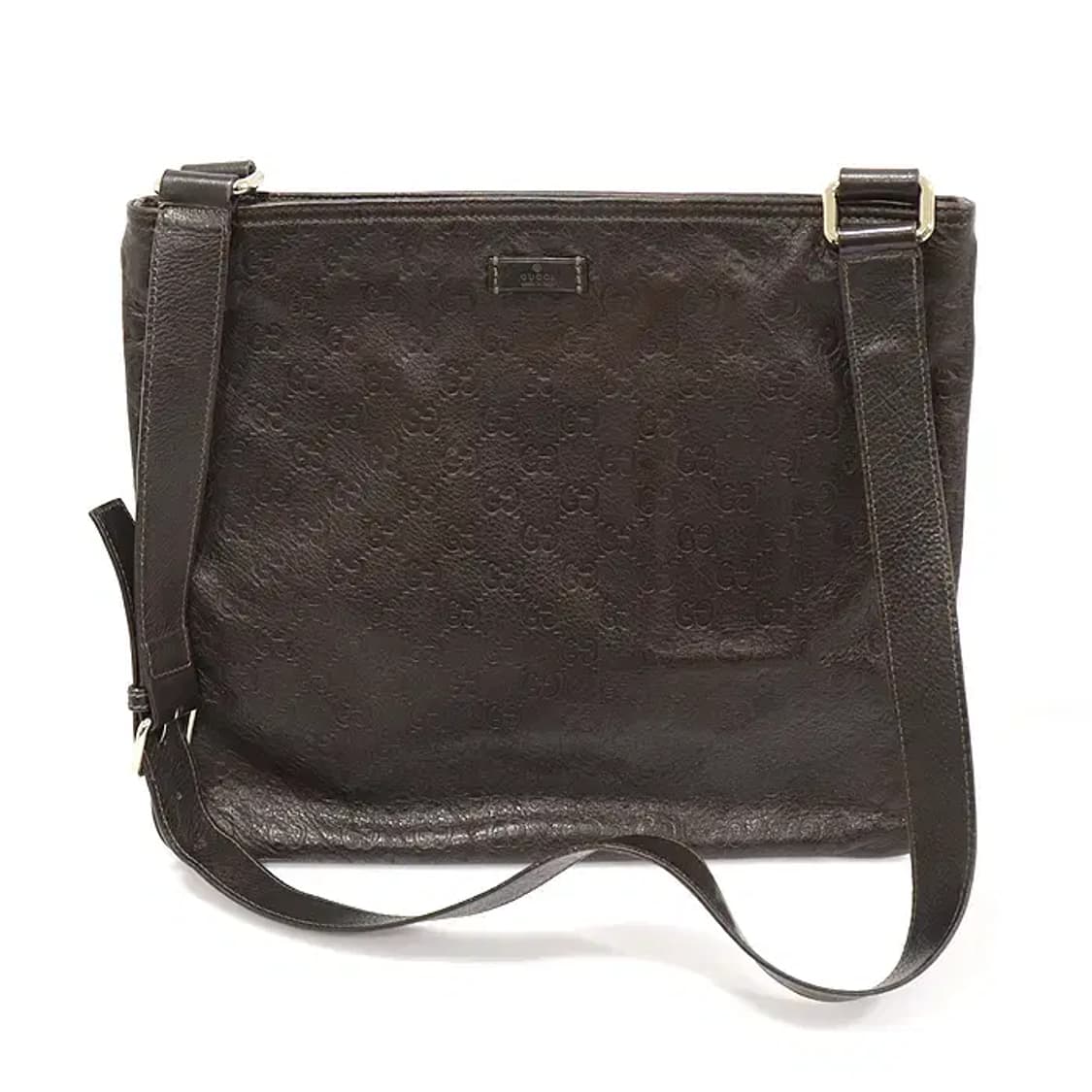 구찌 201446 다크 브라운 GG 시마 크로스백 EP32480GU 상품이미지1