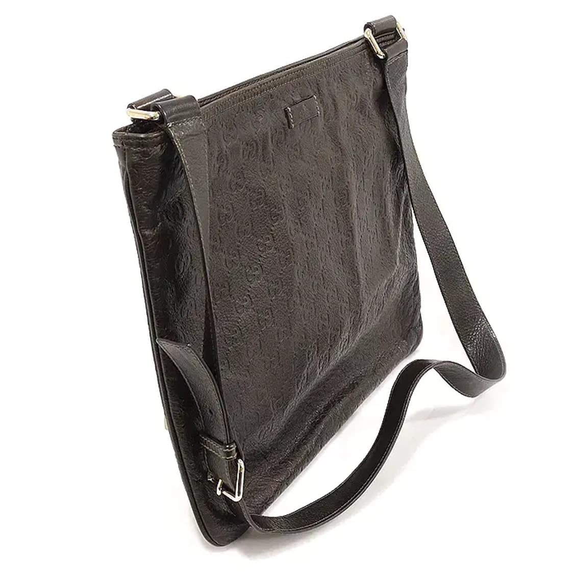 구찌 201446 다크 브라운 GG 시마 크로스백 EP32480GU 상품이미지2