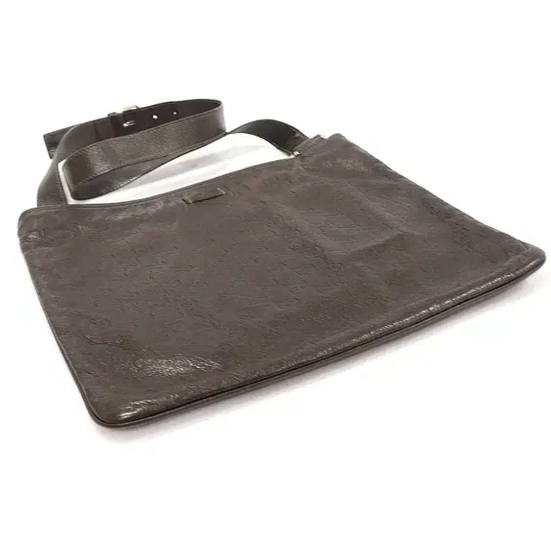 구찌 201446 다크 브라운 GG 시마 크로스백 EP32480GU 상품이미지4