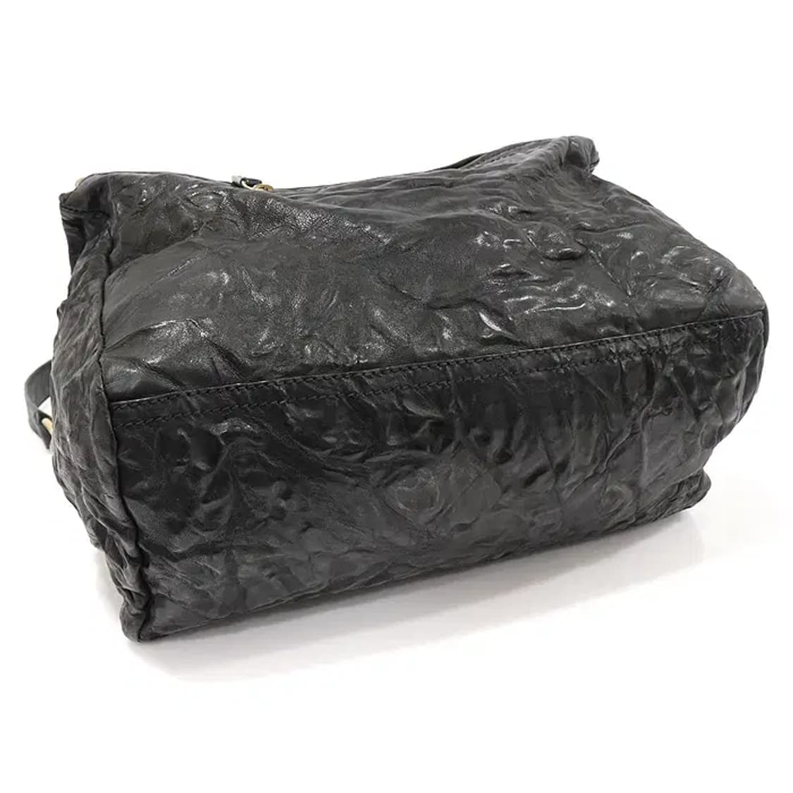 지방시 블랙 램스킨 금장 판도라 링클 미듐 EP48707GI 상품이미지4