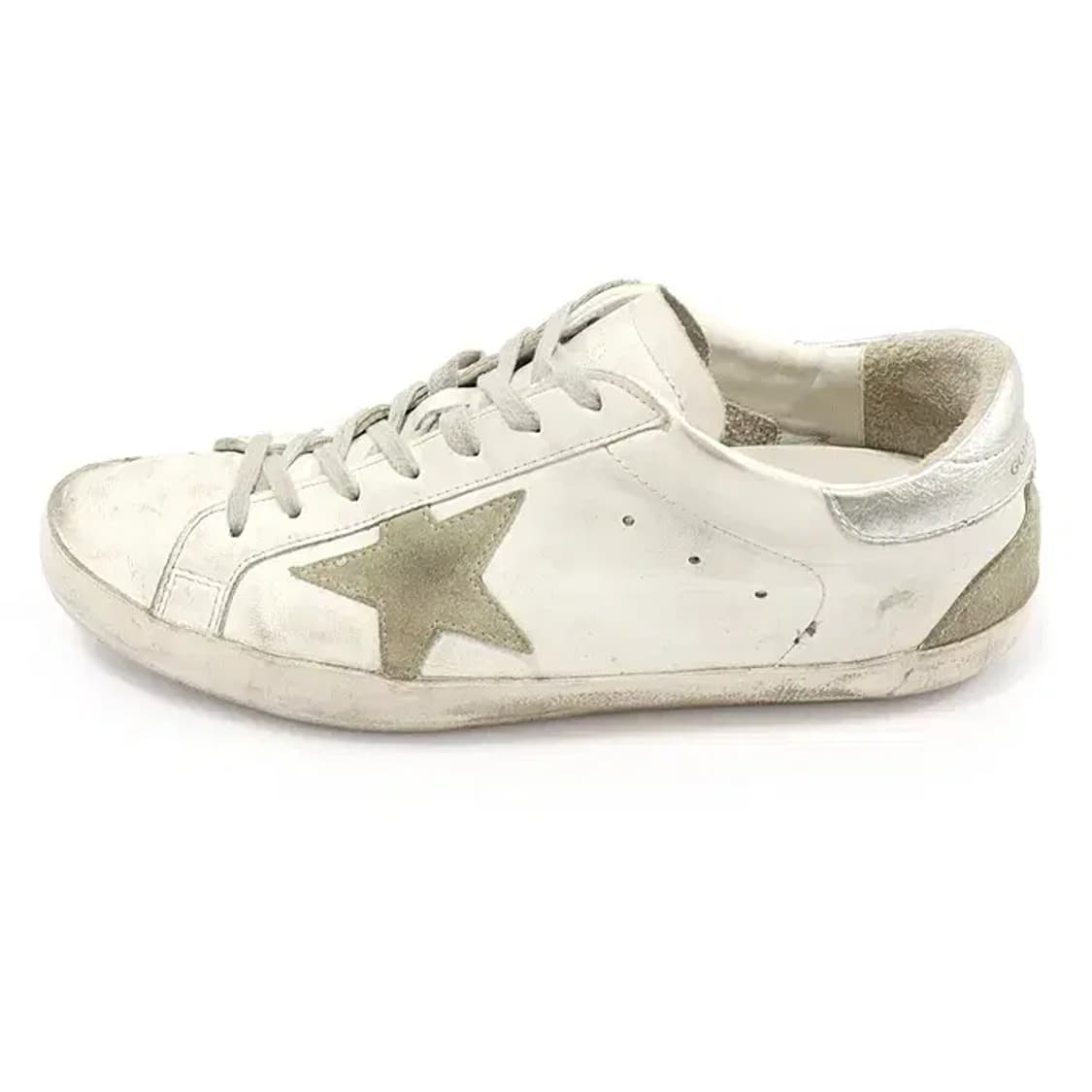 골든구스 GWF00102 화이트 슈퍼스타 스니커즈 CO56065ETC 상품이미지3