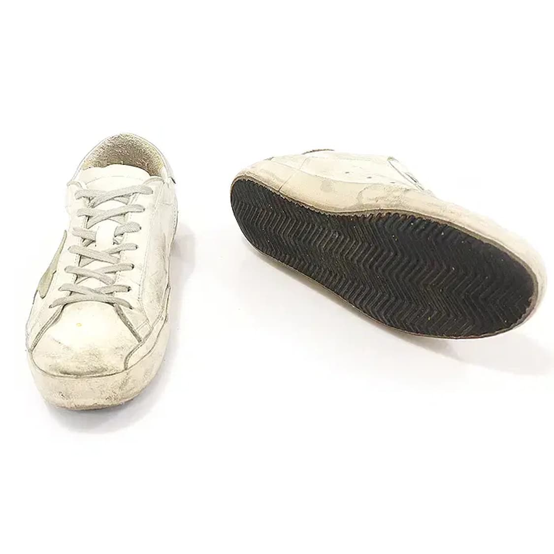 골든구스 GWF00102 화이트 슈퍼스타 스니커즈 CO56065ETC 상품이미지5