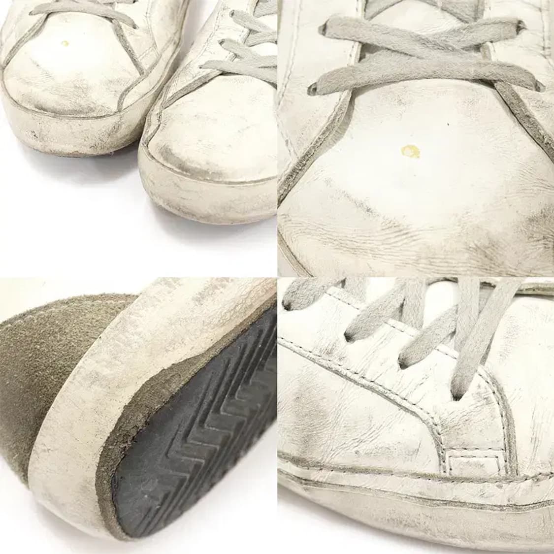 골든구스 GWF00102 화이트 슈퍼스타 스니커즈 CO56065ETC 상품이미지6