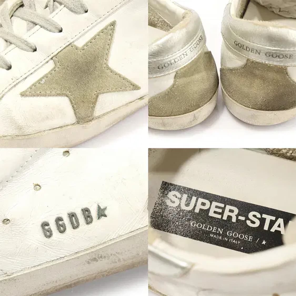 골든구스 GWF00102 화이트 슈퍼스타 스니커즈 CO56065ETC 상품이미지7