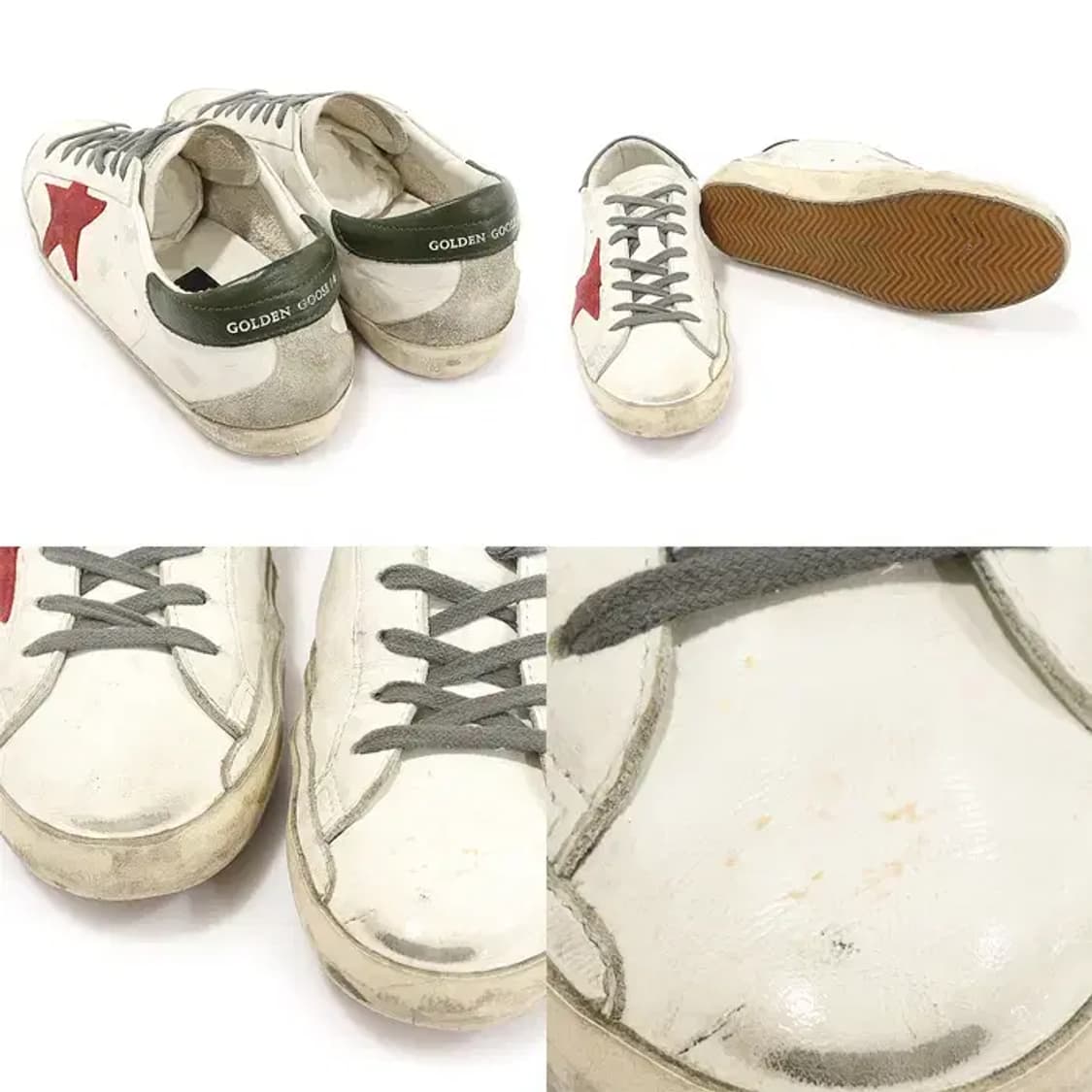골든구스 GWF00102 화이트 슈퍼스타 스니커즈 CO34203ETC 상품이미지5