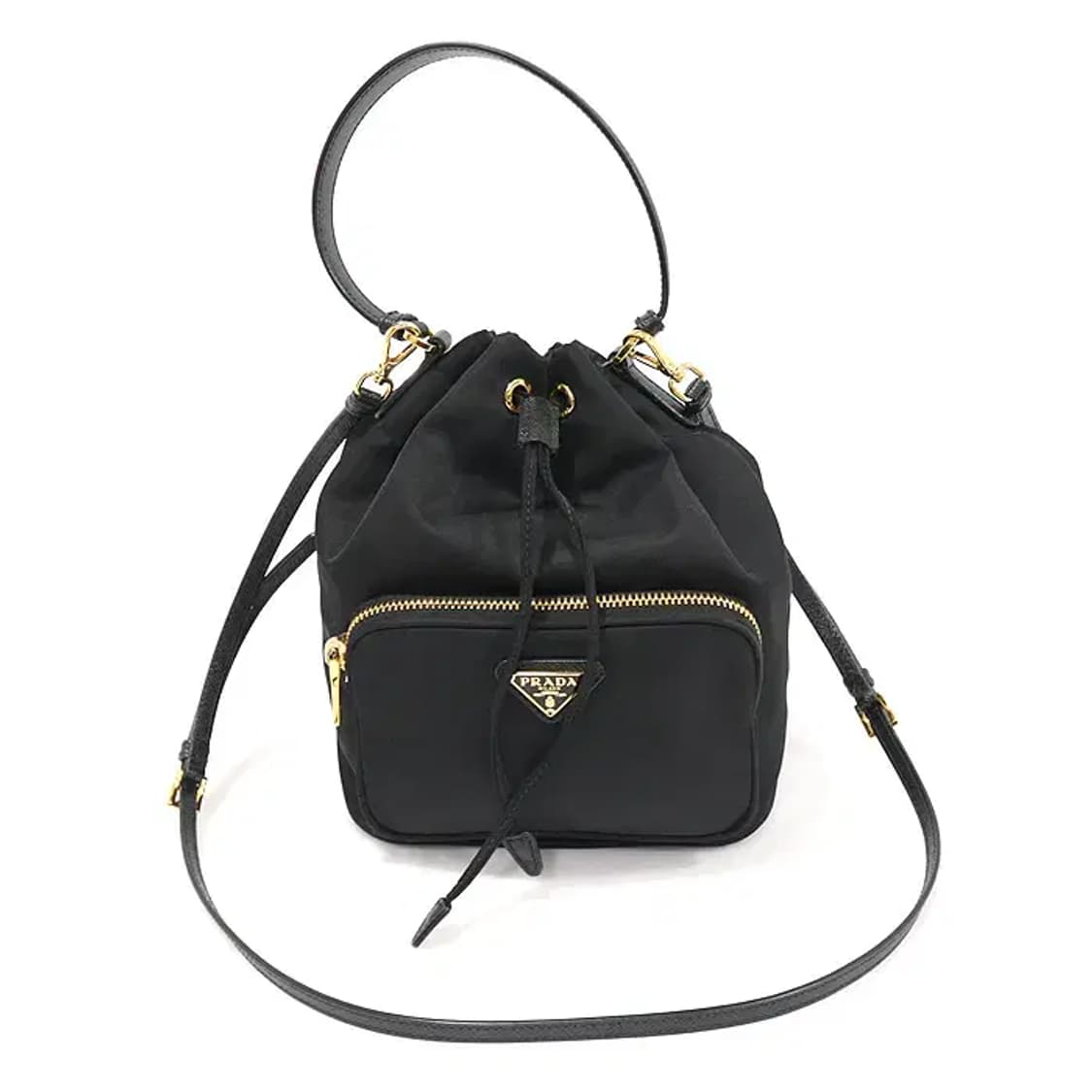 프라다 1BH038 블랙 리나일론 포코노 듀엣 버킷백 EP82597PR 상품이미지1