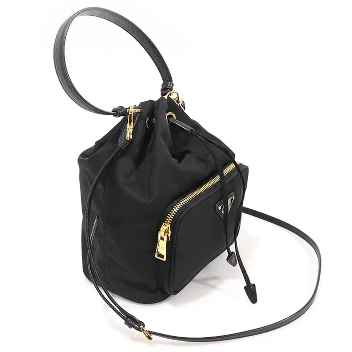 프라다 1BH038 블랙 리나일론 포코노 듀엣 버킷백 EP82597PR 상품이미지3