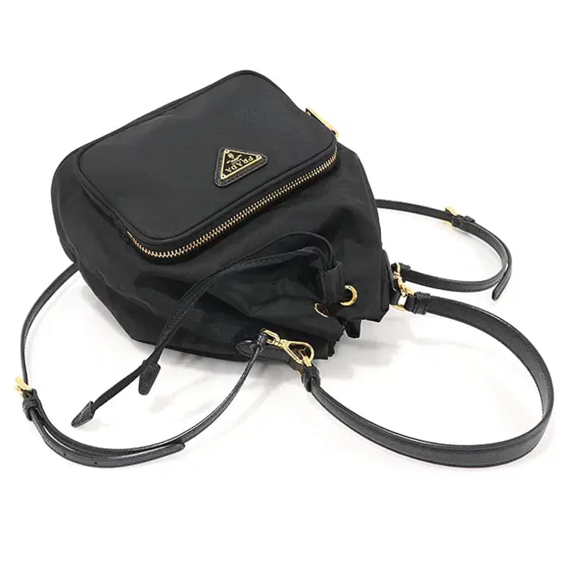 프라다 1BH038 블랙 리나일론 포코노 듀엣 버킷백 EP82597PR 상품이미지4