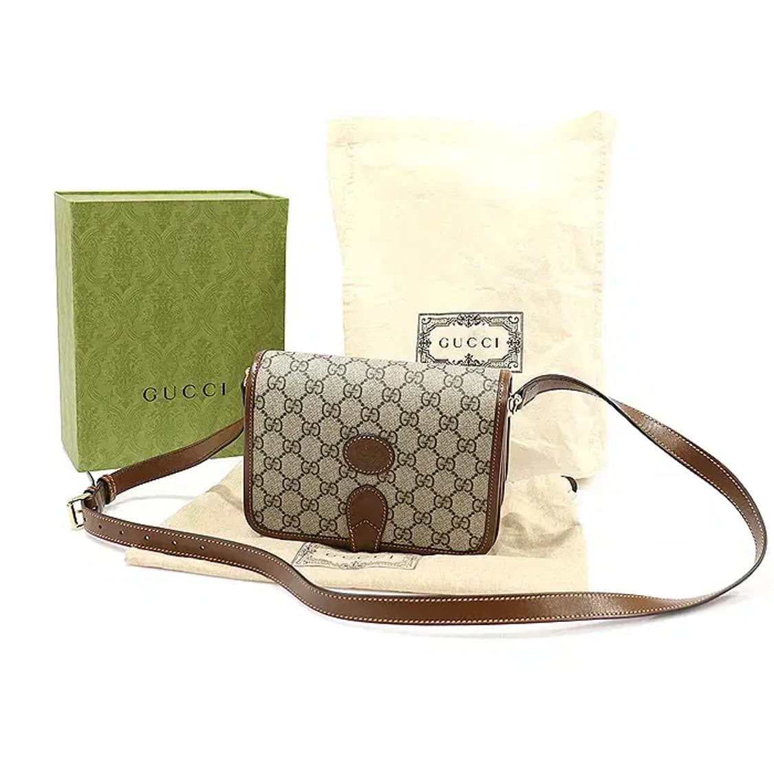 구찌 671620 GG 수프림 캔버스 소호 미니 숄더백 EP37820GU 상품이미지2