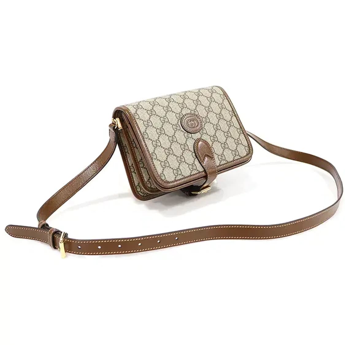 구찌 671620 GG 수프림 캔버스 소호 미니 숄더백 EP37820GU 상품이미지3