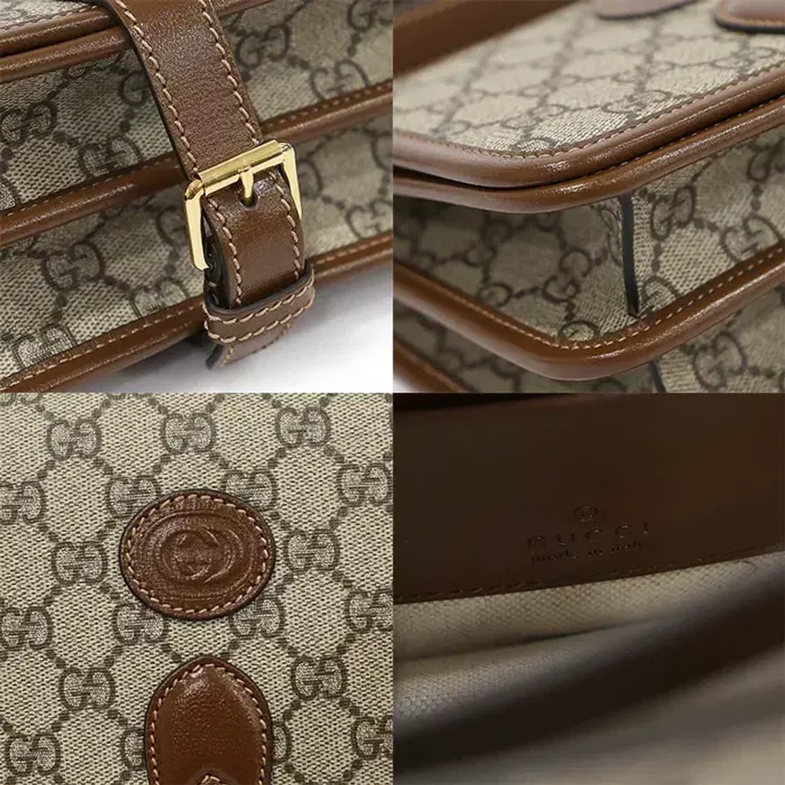 구찌 671620 GG 수프림 캔버스 소호 미니 숄더백 EP37820GU 상품이미지7