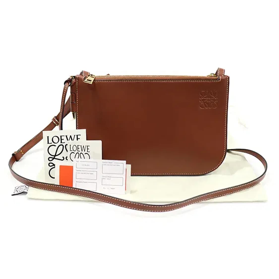 로에베 113.54.Z43 게이트 더블 지퍼 크로스백 EP46750LO 상품이미지2