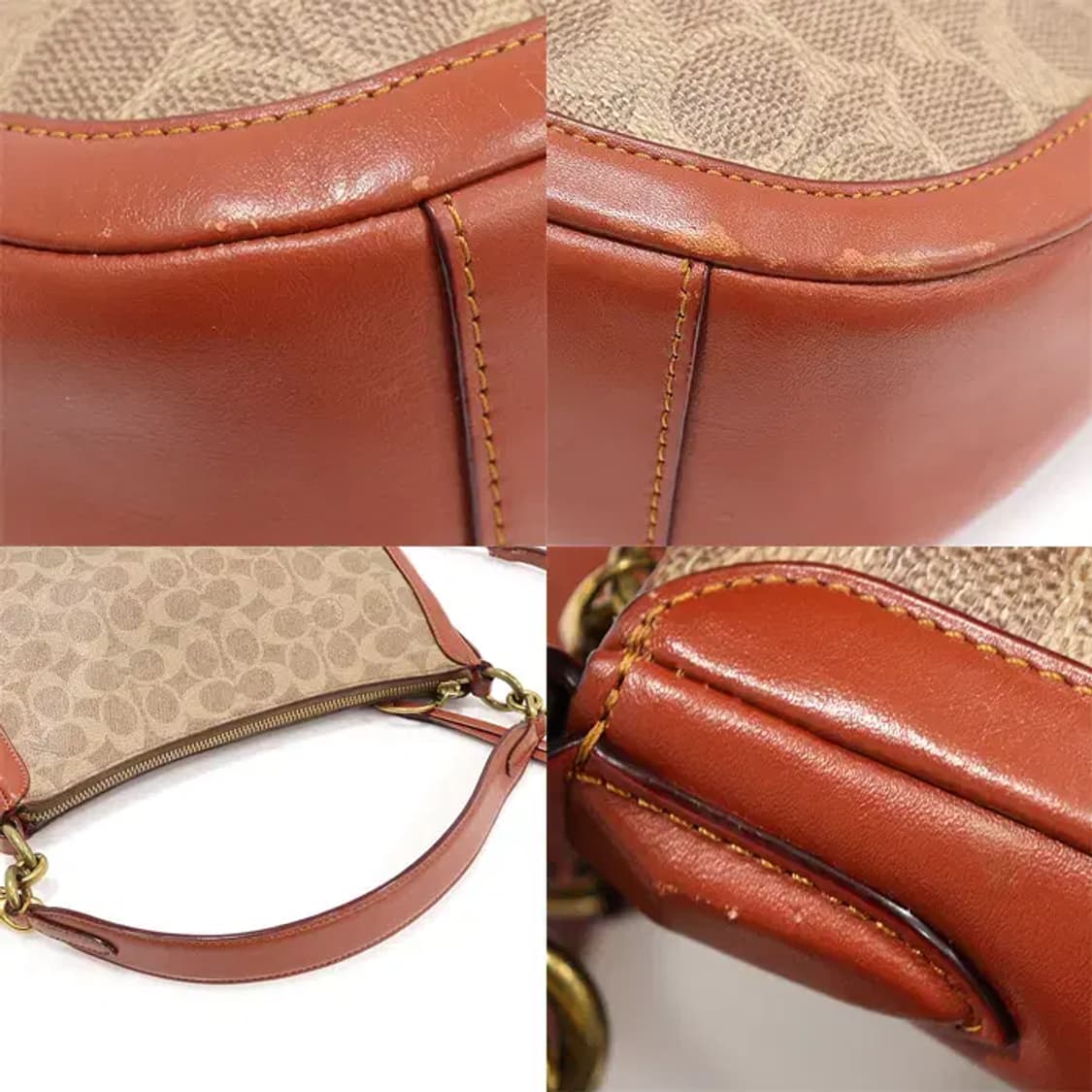 코치 52577 탠 러스트 캔버스 서튼 크로스바디 CO16414CO 상품이미지6