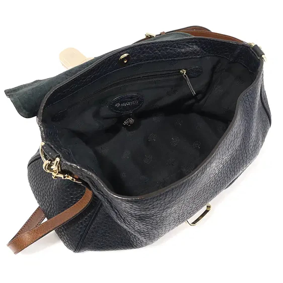 멀버리 HH8289 미드나잇 샤이니 그레인 폴리 사첼 EP91729MB 상품이미지4