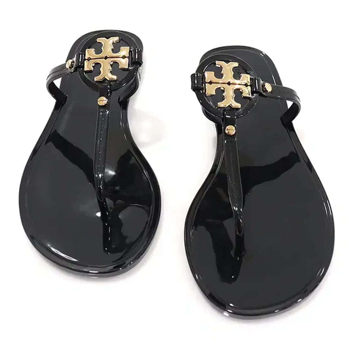 토리버치 9296001 블랙 러버 미니 밀러 쪼리 샌들 EP44523TB 상품이미지1